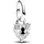 Pandora Schlüsselloch Herz Silber 793086C01