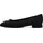 Marco Tozzi by Guido Maria Kretschmer Damen Ballerinas mit Blockabsatz Elegant, Schwarz (Schwarz), 39 EU