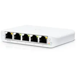 Ubiquiti Flex Mini Managed Switch 5x Gigabit Ethernet, 1x PoE+ (zur Stromversorgung)