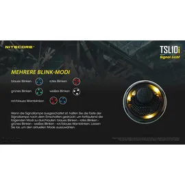 Nitecore Signal-Endkappe für i-Generation Lampen