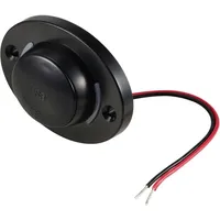 TRU Components TC-12114148 Dual USB-A Einbaubuchse mit Beleuchtung Inhalt: