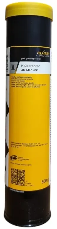Klüber Klüberpaste 46 MR 401, 500g Kartusche