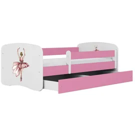 raumhirsch furniture Kinderbett Raumhirsch 80 x 180 cm Holzwerkstoff rosa
