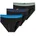 Herren Rioslip 95/5 Organic Cotton in Schwarz/Blau/Türkis XL