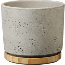 Söndgen Keramik Blumentopf Soendgen Keramik Holz Ø 23 cm 23 x 23 x 20 cm grau