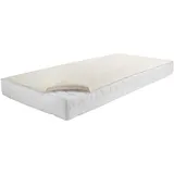 BettwarenShop Matratzenauflage kochfest 180 x 200 cm beige