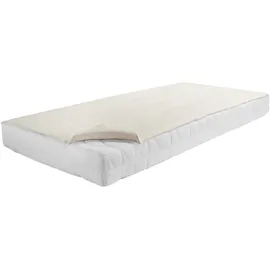 BettwarenShop Matratzenauflage kochfest 180 x 200 cm beige