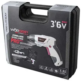Worgrip Doppelpositionsschraubendreher 3,6 V Grey/Red/Black