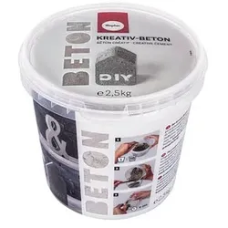 Rayher Kreativ-Beton  2,5 kg grau