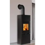Kaminofen Bartz Turano raumluftunabhängig Stahl schwarz 5kW