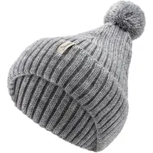 Sterntaler - Kid's Strickmütze Melange Bommel - Mütze Gr 47 cm grau