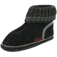 Beck Unisex Oetz Flache Hausschuhe, Schwarz, 45 EU