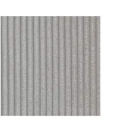 S-Style Drehsessel Ted Cord 107 x 94 x 0 cm Grau mit Kissen