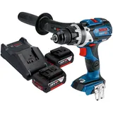 Bosch GSR 18V-110 C inkl. 2 x 5,0 Ah + Ladegerät