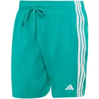 adidas 3-Streifen Badeshorts Equipment Green/White XL