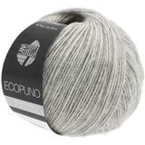 LANA GROSSA Ecopuno | Edle Netzgarnstruktur aus Baumwolle gefüllt mit Merino/Alpaka | Handstrickgarn aus 17% Schurwolle (Merino) & 11% Alpaka Wolle | 50g Wolle zum Stricken & Häkeln | 215m Garn