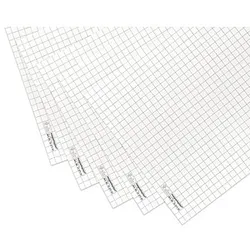 magnetoplan Flipchart-Papier kariert 65,0 x 93,0 cm, 20 Blatt, 5 Blöcke