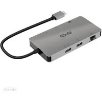 Club 3D USB 3.2 GEN1 USB 3.2 Gen1 Typ-C 8-in-1 Hub PD Charging, CSV-1593