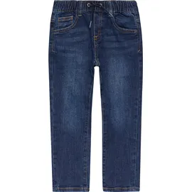 S.Oliver - Jogging-Jeans Pelle / Regular Fit / Mid Rise / Straight Leg, Kinder, blau, 92/REG