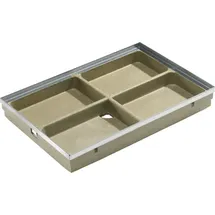 ACO Bodenwanne Vario Polymerbeton 75 x 50 cm inkl. Stahlzarge
