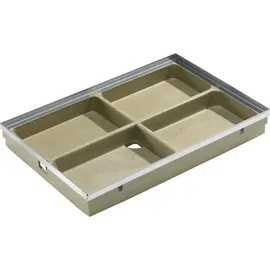 ACO Bodenwanne Vario Polymerbeton 75 x 50 cm inkl. Stahlzarge
