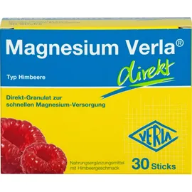 VERLA Magnesium Verla direkt Himbeere Granulat 30 St.