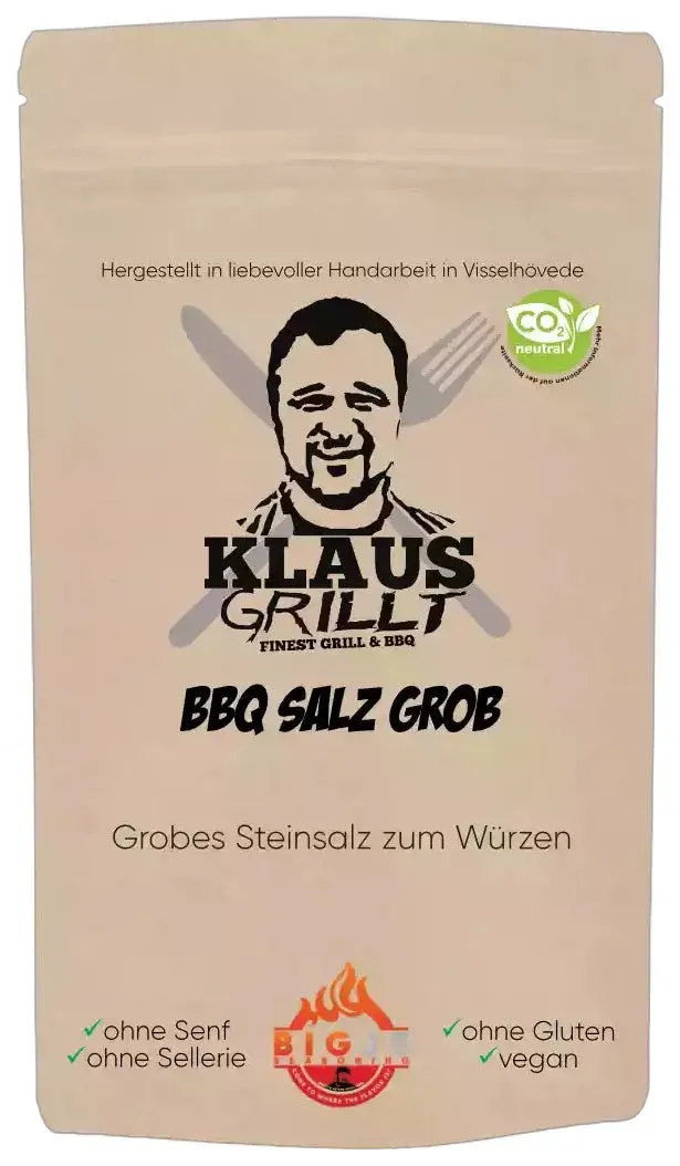 Klaus Grillt - BBQ Salz grob