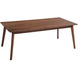 Beliani MADOX 200 x 75 x 100 cm dunkelbraun