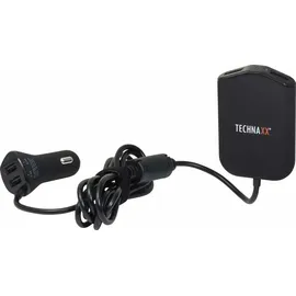 Technaxx Family Car Charger TE14 4x USB 12,0 - 24,0 V Schwarz