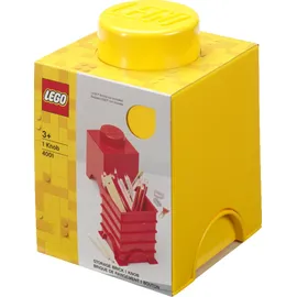 Room Copenhagen LEGO Aufbewahrungsbox Storage Brick 12 x 18 cm 1-tlg. gelb