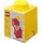 Room Copenhagen LEGO Aufbewahrungsbox Storage Brick 12 x 18 cm 1-tlg. gelb