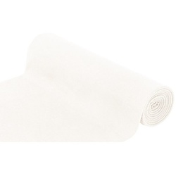Glatter Bündchenstoff "Comfort", offwhite