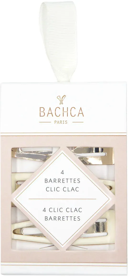 BACHCA Clic Clac Barrettes Pro Packung 4 Stück