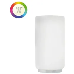 Müller-Licht LED-Tischleuchte Zylinder 8W RGB + Weiß 2700k inkl. Fernbedienung