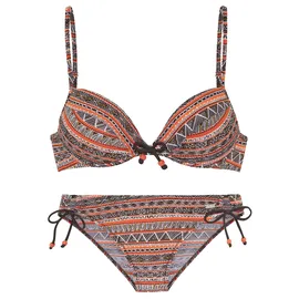 Buffalo Push-Up-Bikini Damen Braun 34 Cup B