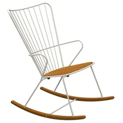 Outdoor Schaukelstuhl PAON - Outdoor Rocking Chair weiß