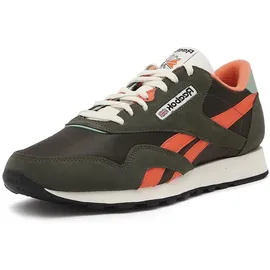 Reebok Classic Nylon Hunter Green/Pump Orange/Vintage Chalk 43
