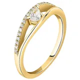Live Diamond Damenring LDY031180016 - gelbgold - 56