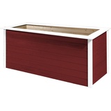 Weka Profi-Hochbeet 669 C 205 x 80 x 81 cm schwedenrot