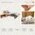 Home Affaire Schlafzimmer-Set HOME AFFAIRE "Ultima, 3-tlg., Bettgestell & 2 Nachttische aus massivem Fichtenholz", beige (natur), B/H: 180cm x 200cm, Massivholz, Schlafzimmermöbel-Sets