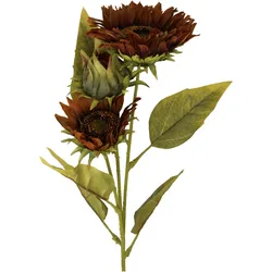 Kunstblume SUNFLOWER ocker - bunt