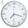 vidaXL Funkwanduhr mit Quarzwerk 31 cm Weiß