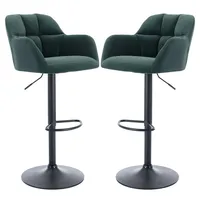 WAHSON OFFICE CHAIRS 2er Set Barhocker höhenverstellbar Thekenhocker mit