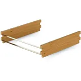 holz4home® Hochbeet Zusatzmodul 110 x 110 x 24 cm Braun