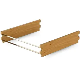 holz4home® Hochbeet Zusatzmodul 110 x 110 x 24 cm Braun