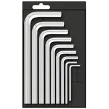 MATADOR Schraubwerkzeuge Innen-Sechskant Winkelschraubendreher-Set 1.5 mm, 2 mm, 2.5 mm, 3 mm, 4 mm, 5 mm, 5.5 mm, 6 mm, 8 mm,