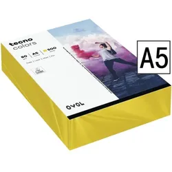 Inapa tecno Farbige Papiere »Rainbow / tecno Colors« gelb