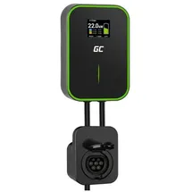 GreenCell EV15RFID Wandladestation Typ 2 (22 kW, 32 A) - 6 m Kabel