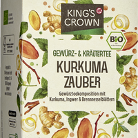 KING'S CROWN Bio Gewürz- & Kräutertee Kurkuma Zauber - 35.0 g