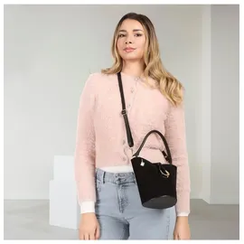 FLORENCE Henkeltasche Leder Schwarz